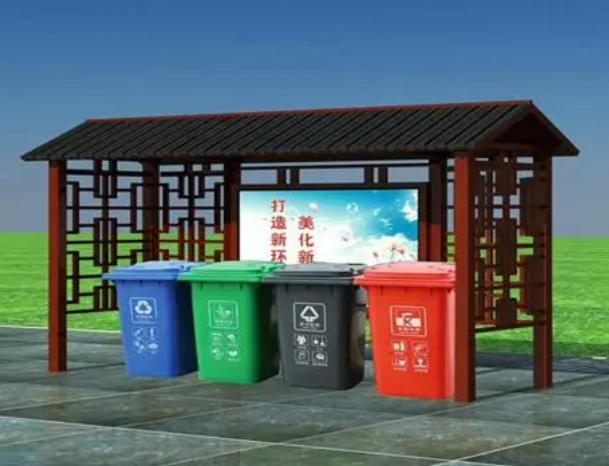 承德内蒙古农村分类垃圾箱 装配式垃圾分类房